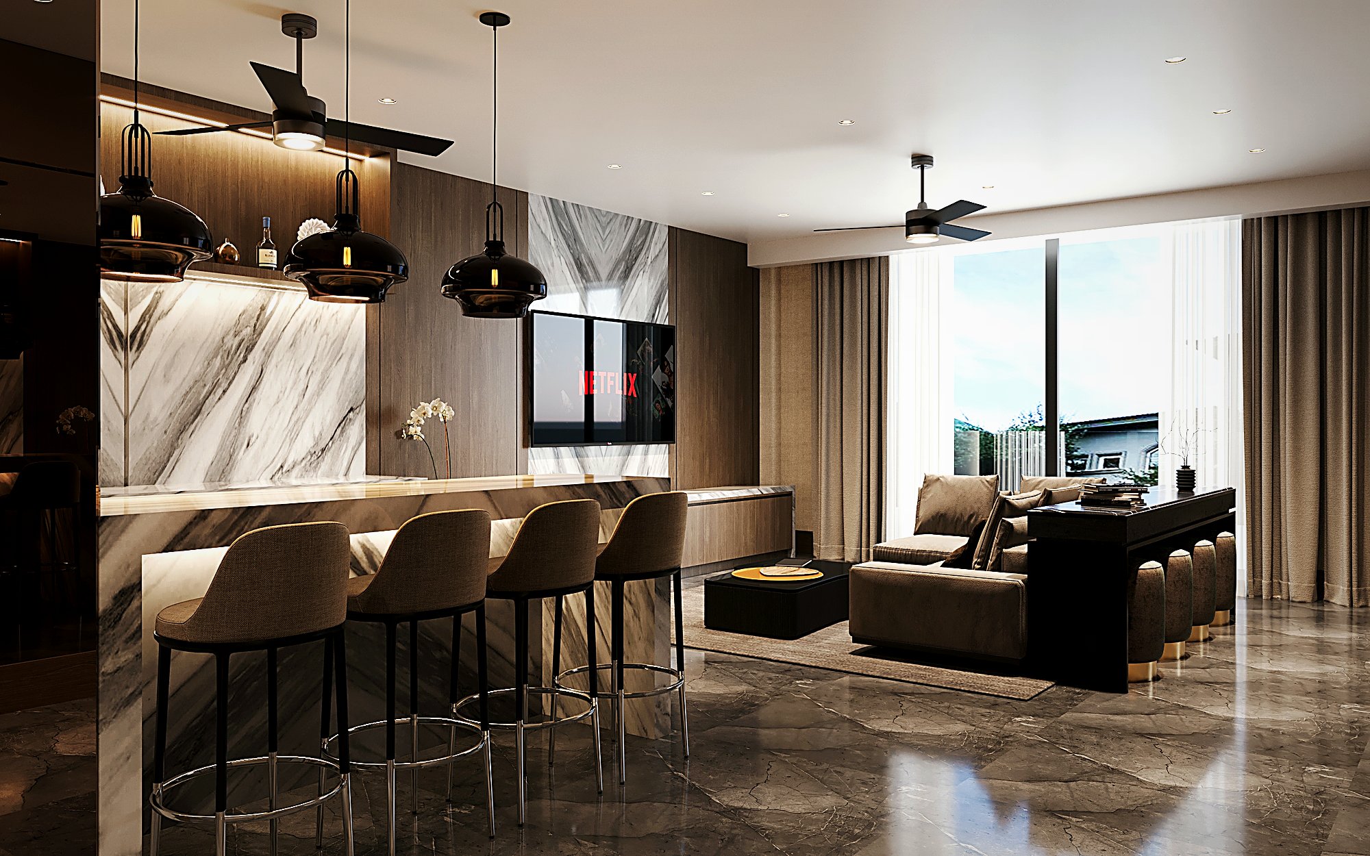 Rooftop Interior
